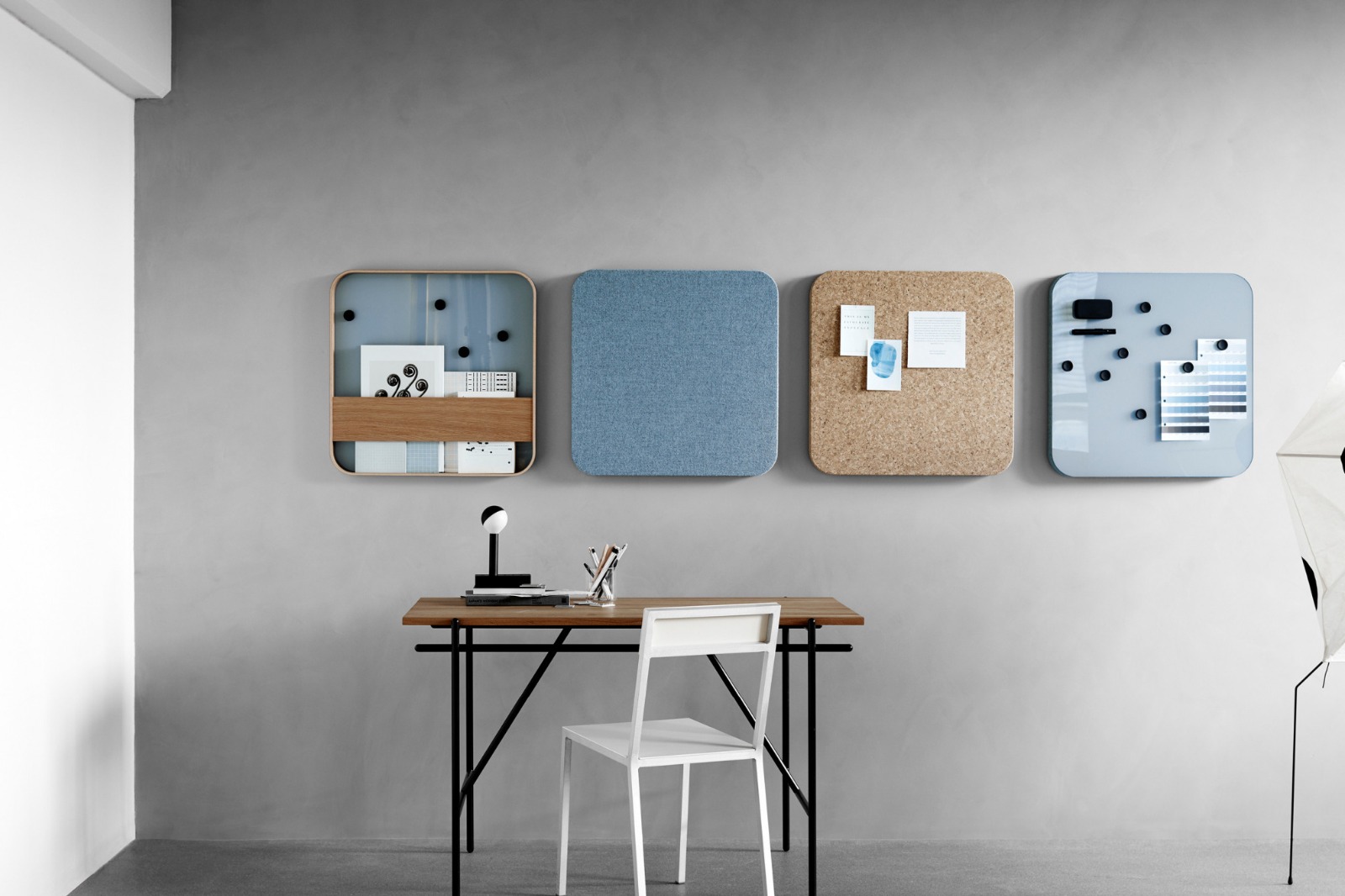 Køb tavler her i 60 x 60 cm hos JustMore med lydabsorberende fyld